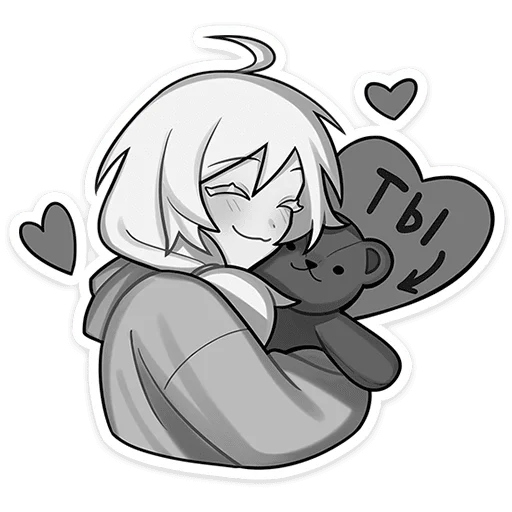 Sticker OlyaPetrovaTinyBunny - 1