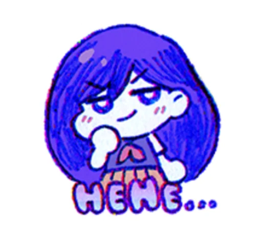 Sticker OmoriB - 1