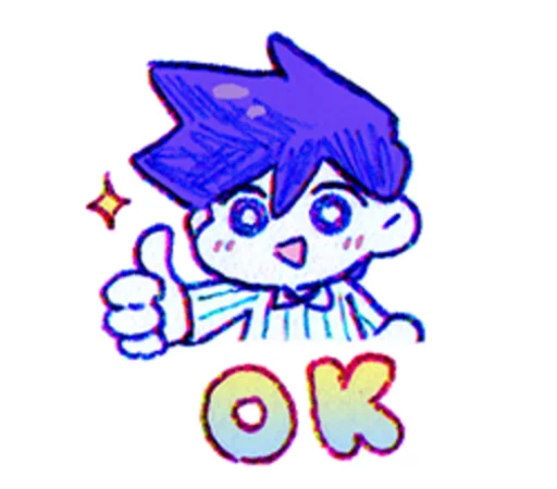 Sticker OmoriB - 1