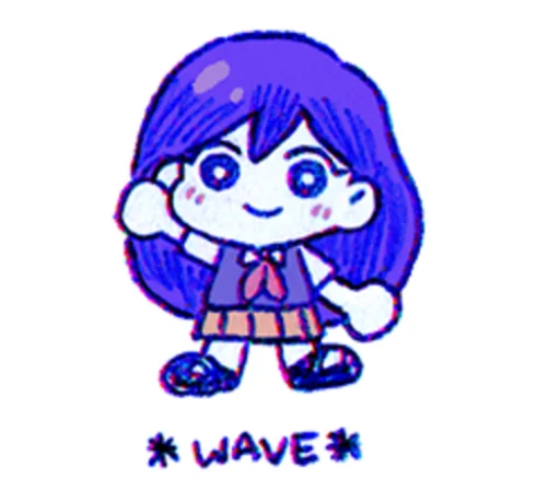 Sticker OmoriB - 1