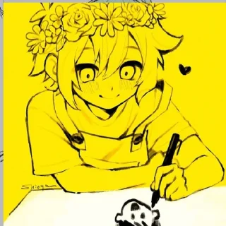 Sticker Поминки Гектора || Omori - 7