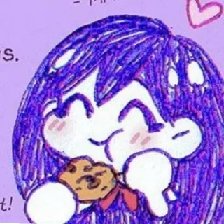 Стикер omori @Tinss - 2