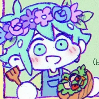 Стикер omori @Tinss - 7