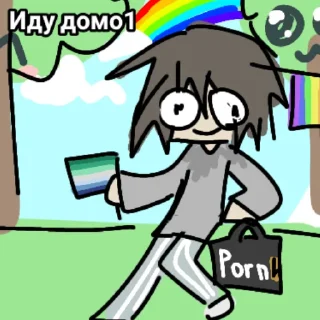 Стикер OneIntestinalPulverizer@nogakurseda - 3