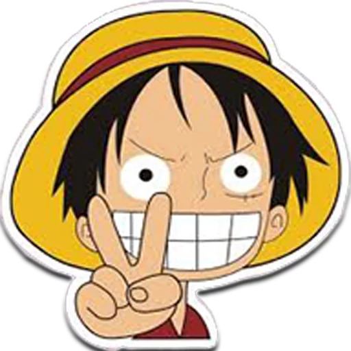 One Piece Stickers - illustration