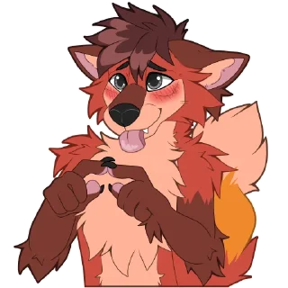 Стикер OneShotFox - by @SukariDragon - 5