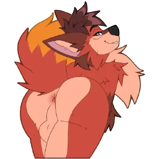 Стикер OneShotFox - by @SukariDragon - 4