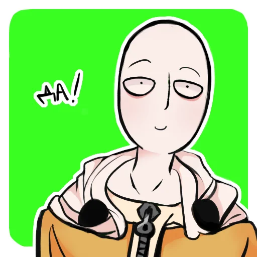 Sticker One_Piece_Love_saitama - 1