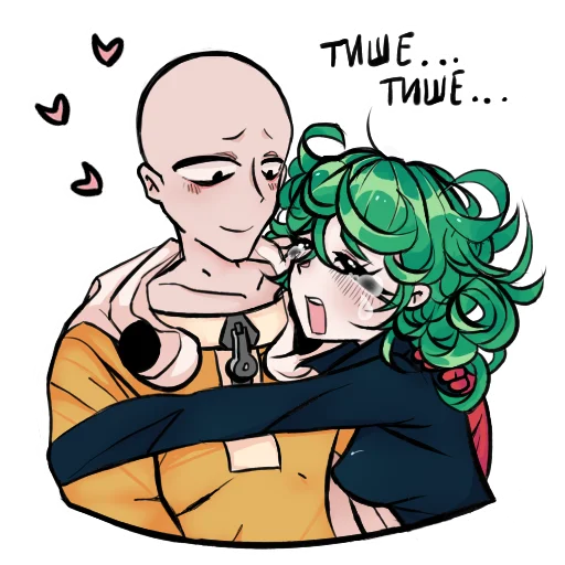 Sticker One_Piece_Love_saitama - 1