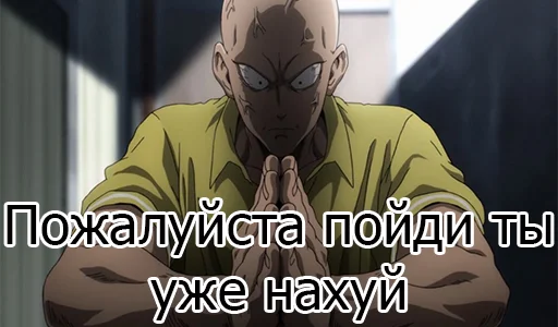 Sticker OneePunchhMann - 1