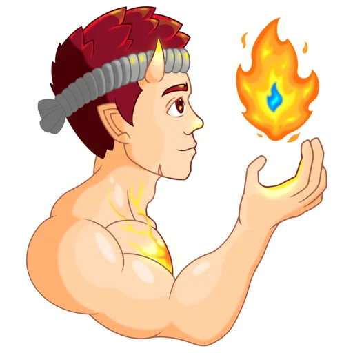 Стикер Oni Yohei - 7