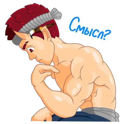 Стикер Oni Yohei - 5