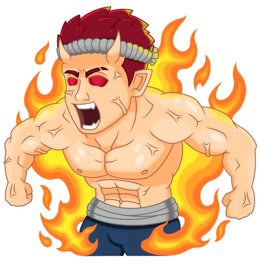 Стикер Oni Yohei - 4