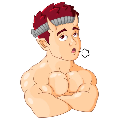 Стикер Oni Yohei - 2