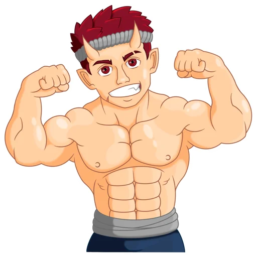 Стикер Oni Yohei - 1