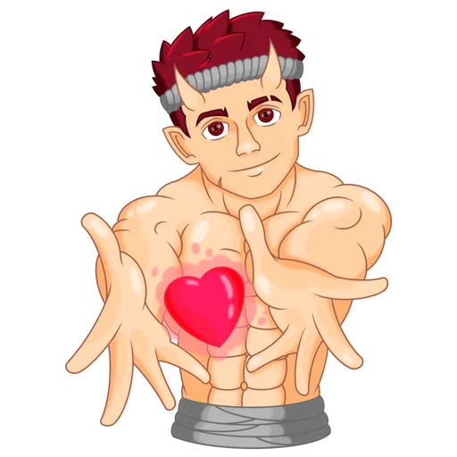 Стикер Oni Yohei - 0