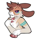 Sticker Oops - Woofy - 8