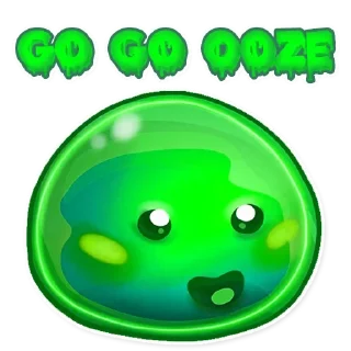 Стикер Ooze slime - 5