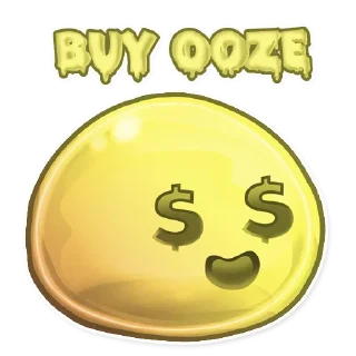 Стикер Ooze slime - 4