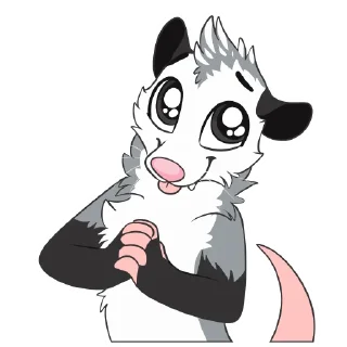 Sticker Opossums by Pulexart.com - 10