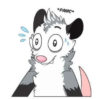 Sticker Opossums by Pulexart.com - 7