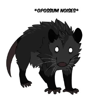 Sticker Opossums by Pulexart.com - 5