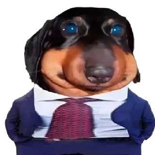 Sticker Опухшая собака - 5