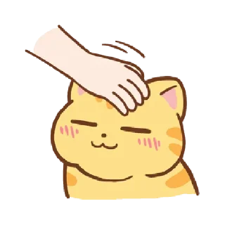 Sticker Orange cat @tgsticker - 3