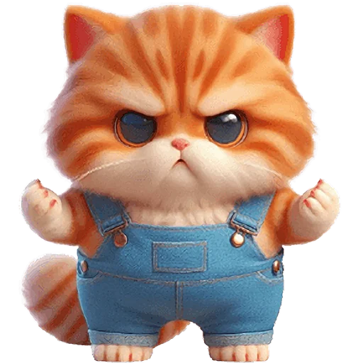 Оранжевый кот @Nyasticks - 