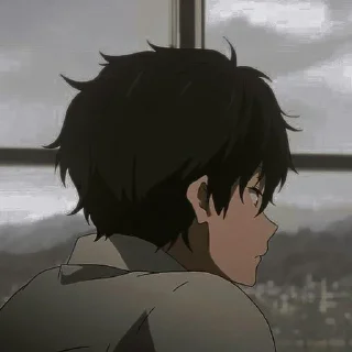 Sticker Oreki by @anime_stickerr - 3