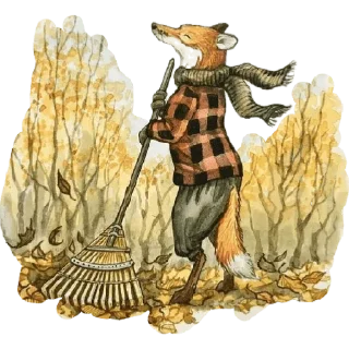 Sticker Осень @vgostyax_ymatyshki - 7