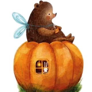 Sticker Осень @vgostyax_ymatyshki - 9