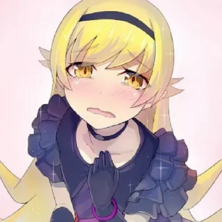 Стикер Oshino Shinobu - 4