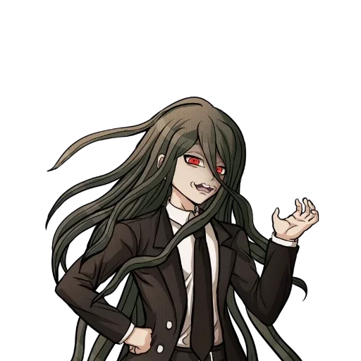 anime cartoon human face