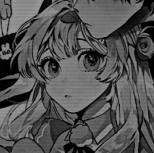 эскиз рисование аниме