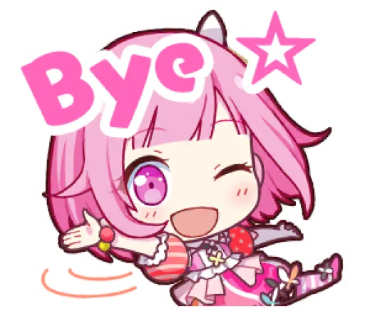 Стикер Otori Emu (@StickersbyShibi) - 8