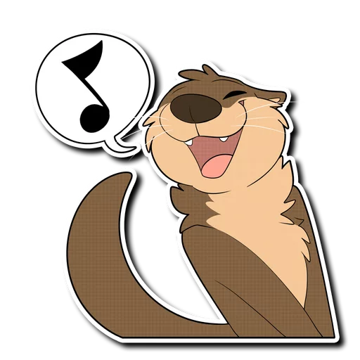 Sticker OtterNL - 1