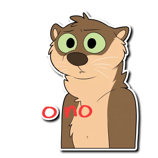 Стикер OtterNL - 1