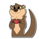 Sticker Otter! - 9
