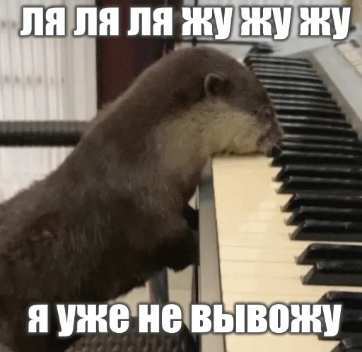 Sticker @vidromemi Otter Marson - 4