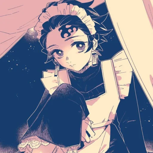 Sticker Горничные - 9