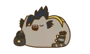 Стикер Pusheen Overwatch - 2