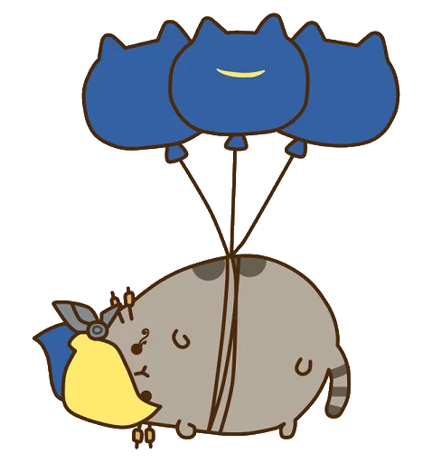Sticker OverwatchPusheen - 1