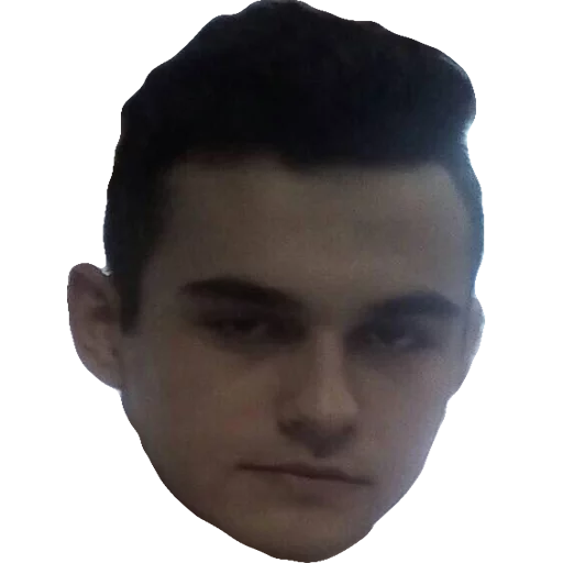 human face portrait forehead