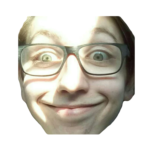 human face smile forehead