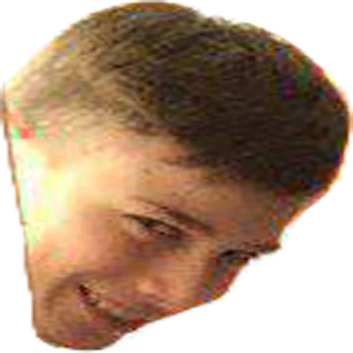 chin forehead person