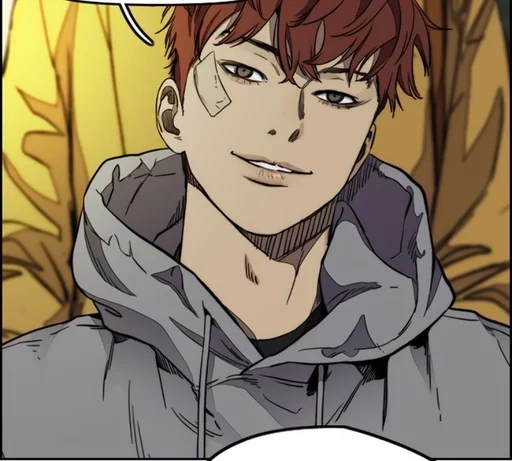 human face anime cartoon