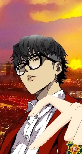 аниме мультфильм человеческое лицо