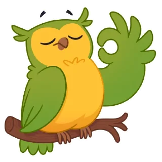 Стикер Olifa - Owl Studio Stickers - 2