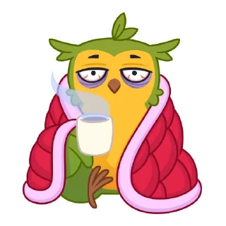 Стикер Olifa - Owl Studio Stickers - 8